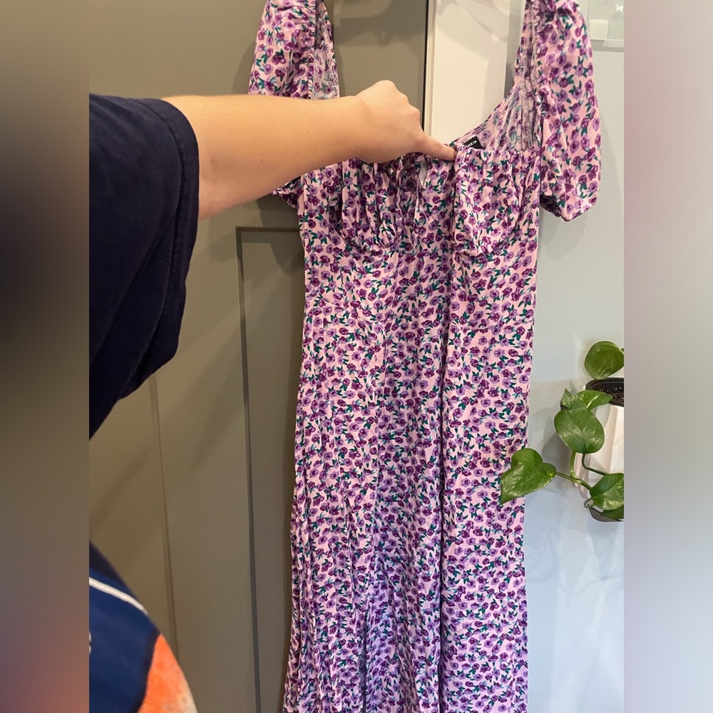 Cute midi shein dress